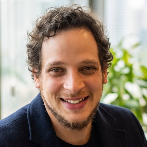 Danilo Rizzo, sorrindo